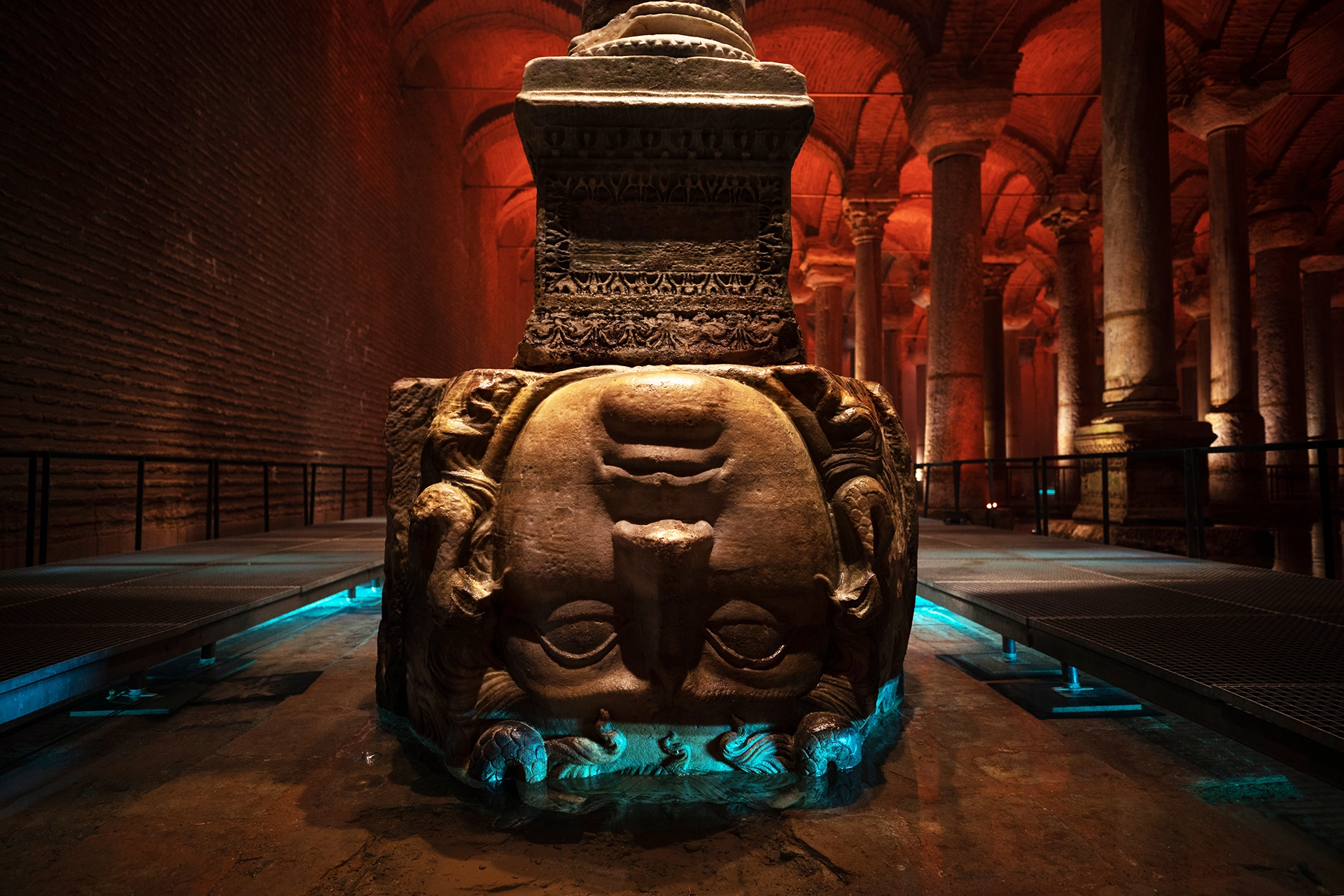 Basilica Cistern Medusa Heads
